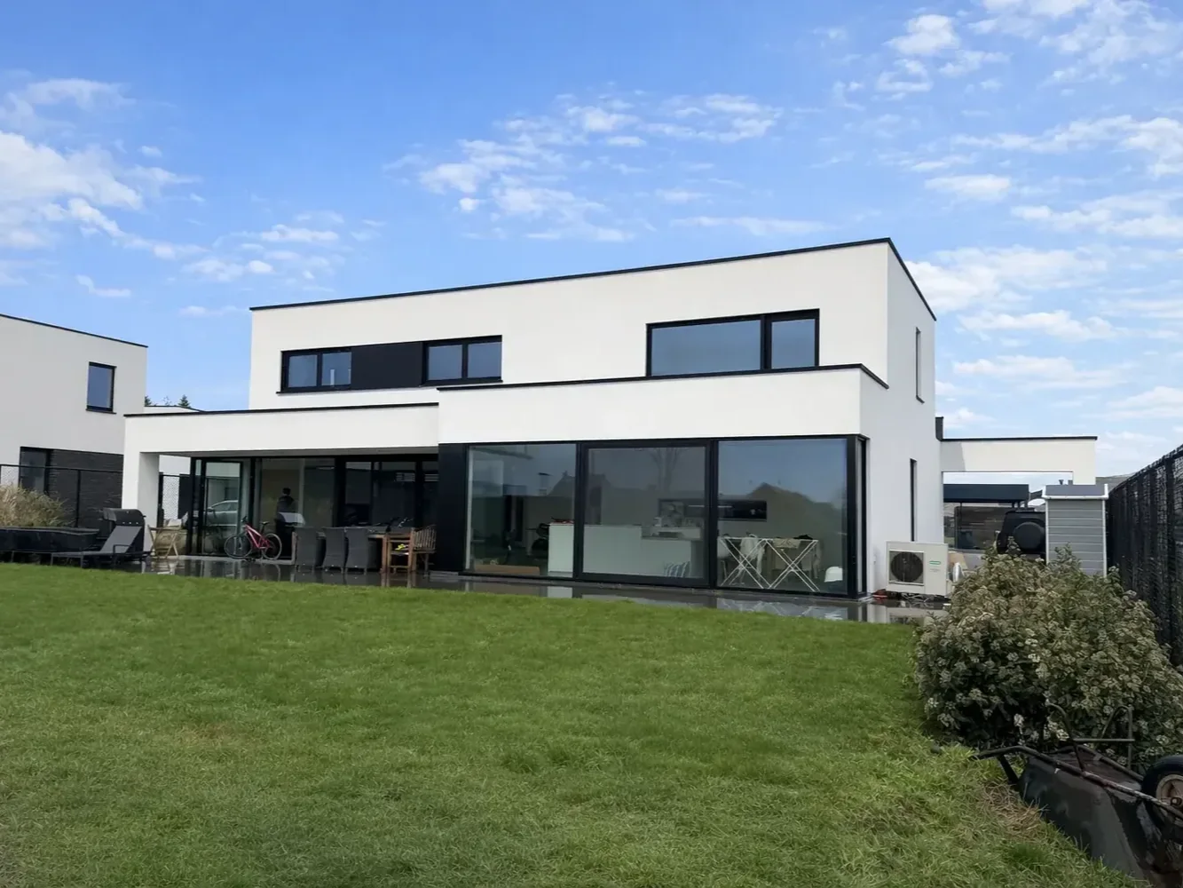 Crepi gevel na behandeling met beschermlaag